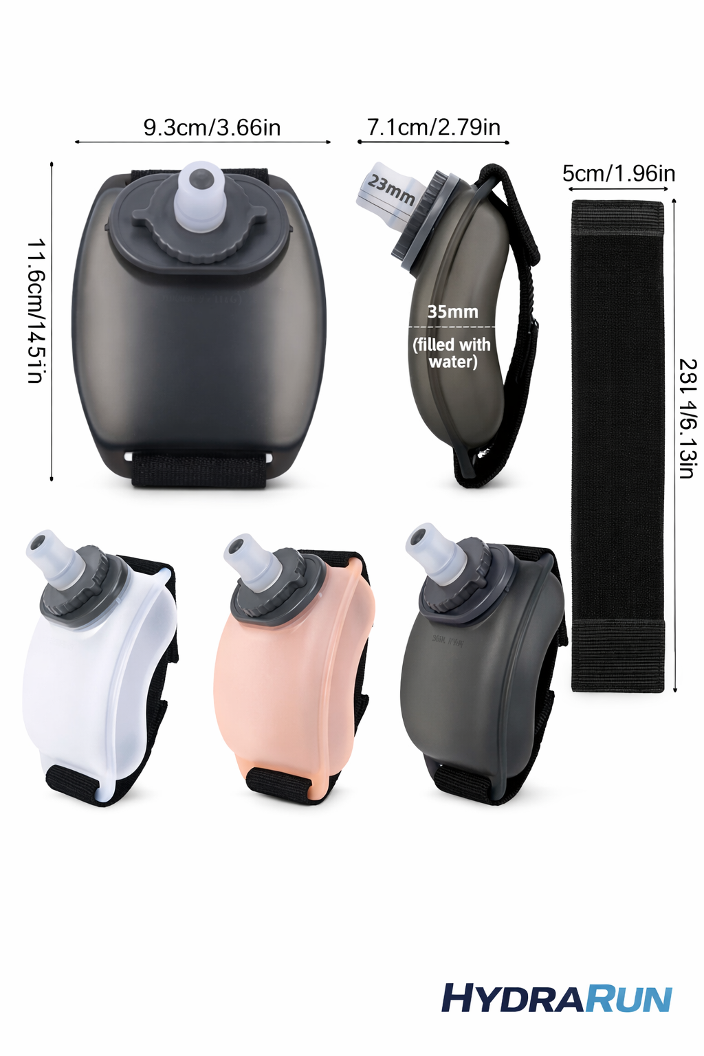 HydraRun Hands-Free Hydration Bottle