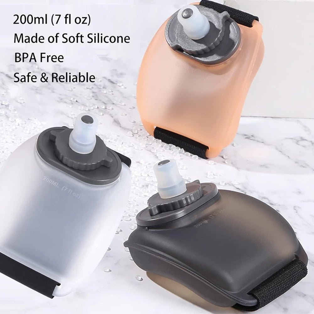 HydraRun Wrist Water Bottle - Hands-Free Hydration for running