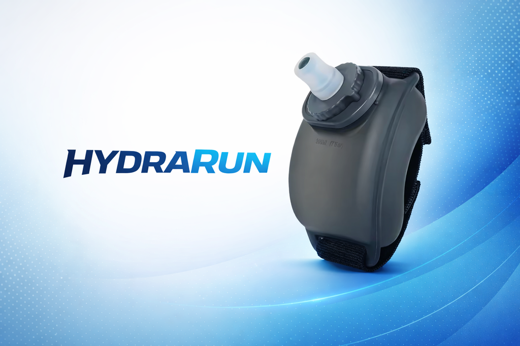 HydraRun Wrist Water Bottle - Hands-Free Hydration for running